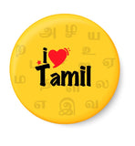 I Love Tamil Fridge Magnet