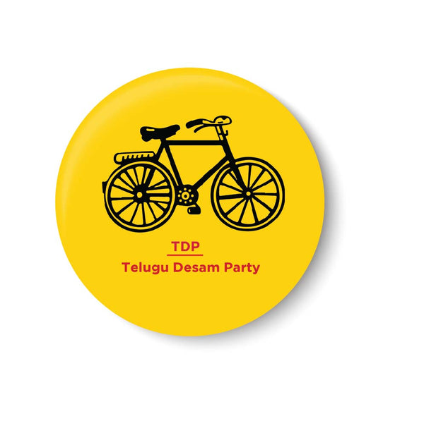 Vote for your Party I Telugu Desam Party Symbols Fridge Magnet