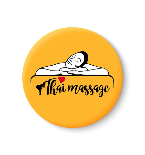 Love Thai Massage I Thailand Diaries I Travel Memories I Fridge Magnet