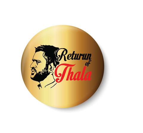 Dhoni Retuns Fridge Magnet
