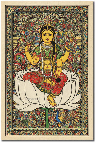 Lalita Tripura Sundari I Sri Bala Tripura Sundari I Pooja Room I Wall Poster