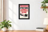 Funny Statutory Warning I Options Trading is Injurious to health I Funny Wall Poster