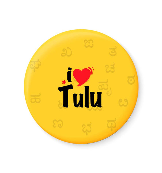 I Love Tulu Fridge Magnet