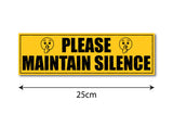 Please Keep Maintain I School I College I Hospital I Office I Company I Wall Sticker