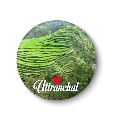 Love Uttranchal Fridge Magnet