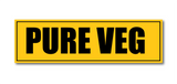Pure Veg I Hotel I Restaurants I Wall Sticker