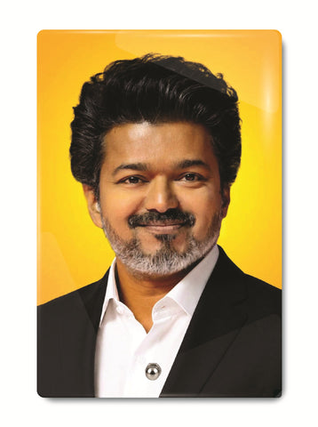 C. Joseph Vijay I Thalapathy Vijay I Tamilaga Vettri Kazhagam I TVK I Tamilnadu CM I Table Top Acrylic Photo Frame