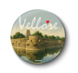 Love Vellore I Vellore Fort I Jalakandeswarar Temple I Fridge Magnet
