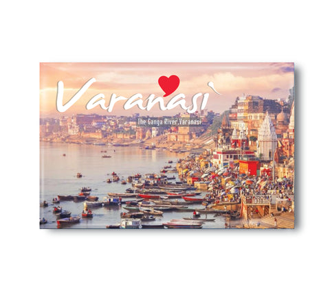 Love Varanasi I The Ganga River I Uttar Pradesh I Fridge Magnet
