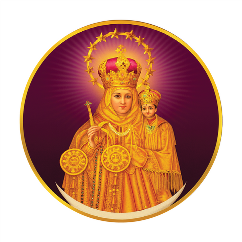 Velankanni Matha I Jesus Christ I Our Lady of Health Shrine Basilica | Vailankanni | Tamilnadu I Bike Sticker