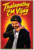 Thalapathy CM Vijay on blast mode I Vijay I Tamilaga Vettri Kazhagam I TVK I Wall Poster