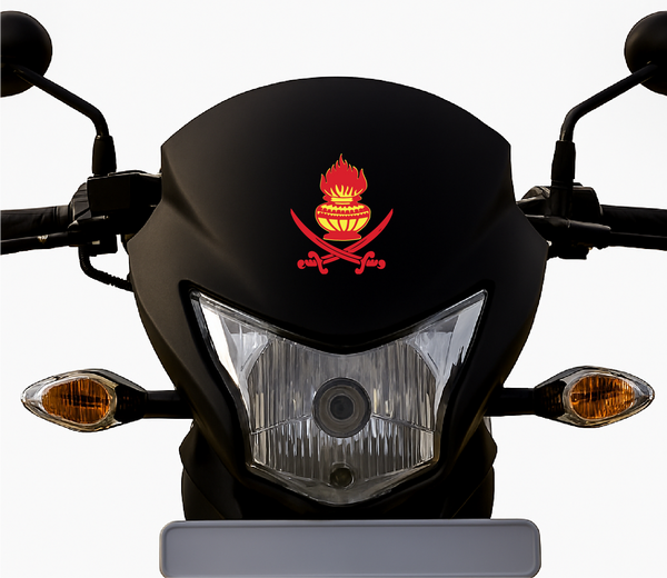 Vanniyar Kalasam I Agni Kalasam Bike Sticker