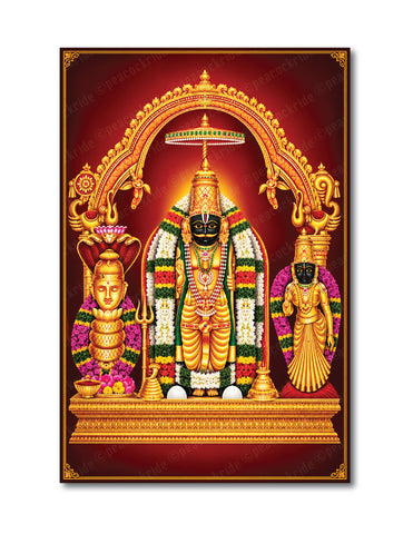 Sri Veera Venkata Sathyanarayana Swamy I Annavaram I Sri Veera Venkata Satyanarayana Swamy Temple I Andhra Pradesh I Spiritual I Wall Poster
