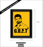 Thalapathy Vijay I GOAT I TVK I Wall Poster / Frames