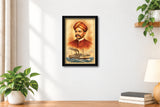 Kappalottita Tamilan V. O. Chidambaram Pillai I VOC I Indian Freedom Fighter I Wall Poster