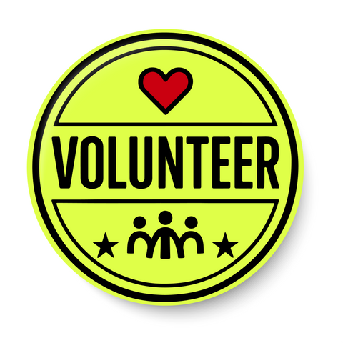 Volunteer Pin Badge