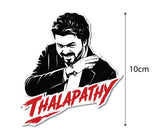 Uyire Thalapathy Vijay I CM Vijay on fire mode I Tamilaga Vettri Kazhagam I TVK I Bike Sticker