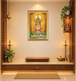 Lord Balaji I Tirumala Tirupati  Sri Venkateswara Swamy Temple I Lord Venkateshwara I Lord Vishnu I Tirupati Venkateshwara I Wall Poster