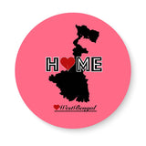 West Bengal Home Love Fridge Magnet