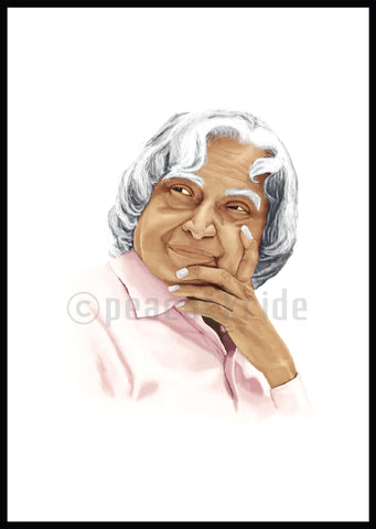 Dr.APJ Abdul kalam Inspirational Poster/Frame