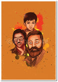 "Kamalhassan" Wall Poster/Frame