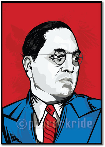 "Legendary Ambedkar" Wall Poster/Frame