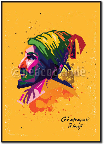 "Chatrapati Shivaji" Wall Poster/ Frame