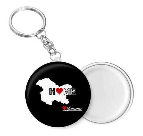 Jammu Kashmir Home Love Key Chain