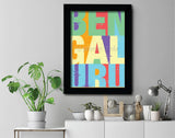 "Bengaluru" Wall Poster/Frame