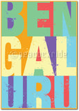 "Bengaluru" Wall Poster/Frame