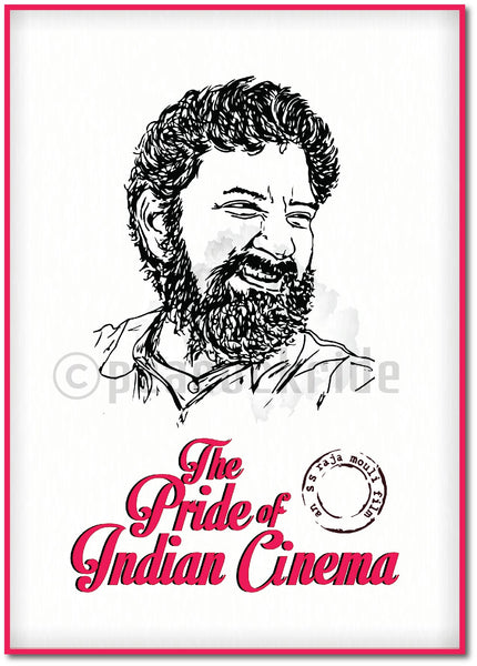 SS Rajamouli-The Pride of Indian Cinema Wall Poster