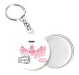 Mumbai Red Key Chain