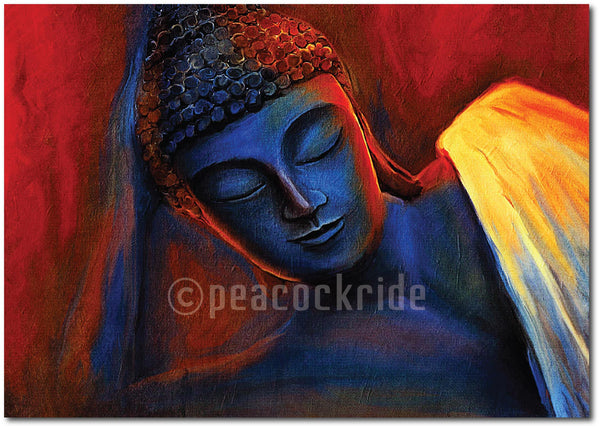 Sleeping Buddha Wall Poster / Frame