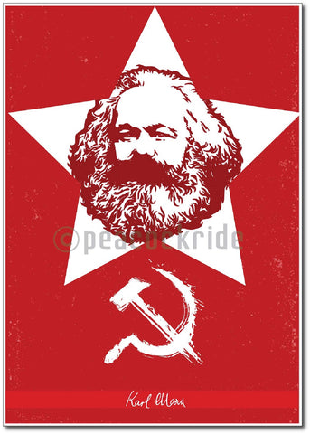 Karl Marx Wall Poster / Frame