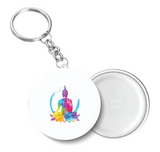 Loard Buddha Splash Art  Key Chain