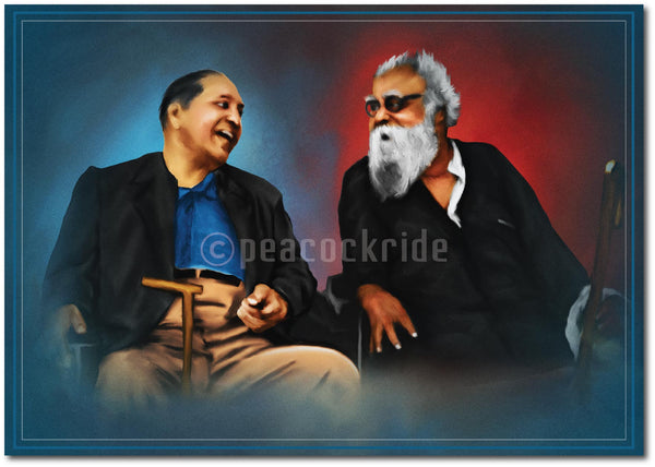 Ambedkar Periyar Wall Poster / Frame