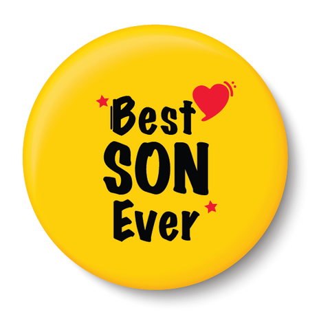 Best Son Ever I Relationship I Pin Badge