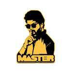 Vijay Wall Decal, Master Wall Decal, Master sticker, Wall Decal, Bike Sticker, Vijay bike sticker,