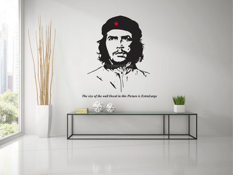 Che Guevara Wall Decal	,Che Guevara ,Che Guevara Wall Sticker