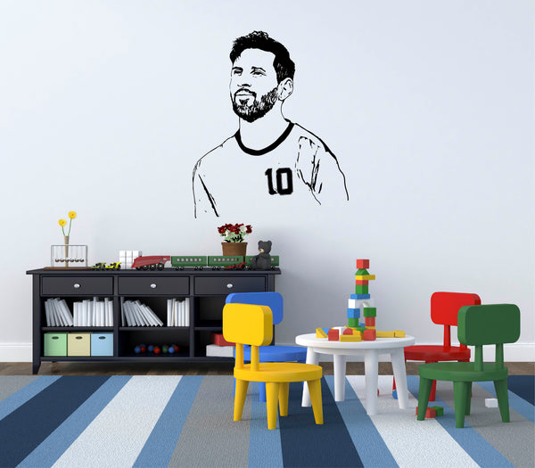 Lionel Messi l Foot ball I Argentina I Wall Decal