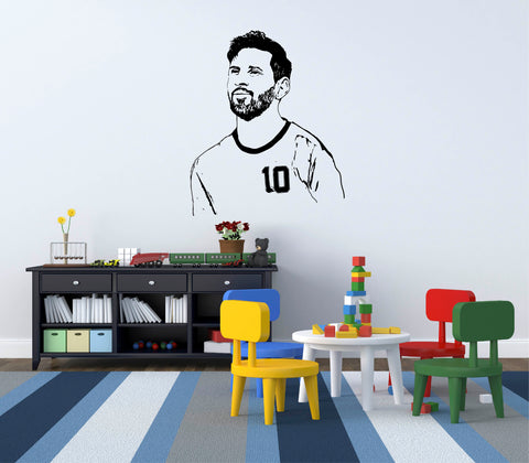 Lionel Messi l Foot ball I Argentina I Wall Decal