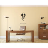 "Jesus Christ" Cross Wall Decal