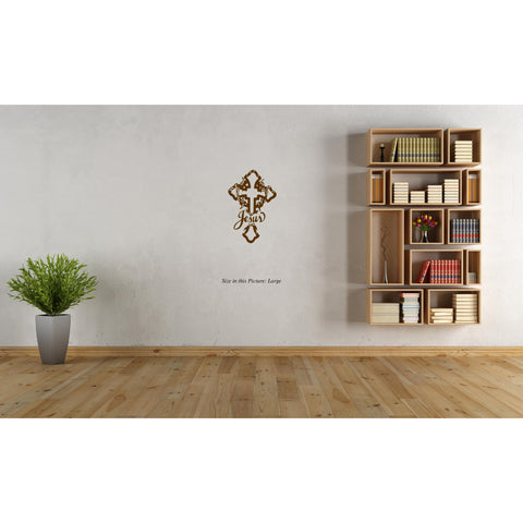 "Jesus Christ" Cross ,"Jesus Christ" Cross  Sticker,"Jesus Christ" Cross  Wall Sticker,"Jesus Christ" Cross  Wall Decal,"Jesus Christ" Cross  Decal