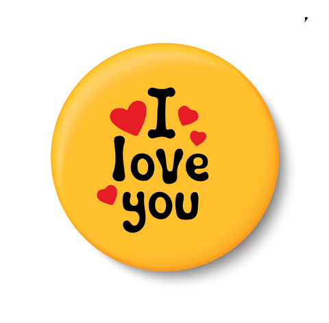 I Love You I Romantic I Love I Valentines Day Series I Fridge Magnet