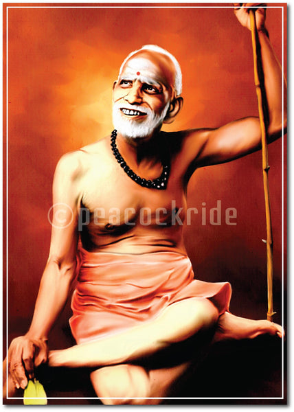 Maha Periyava - Sri Kanchi Paramacharya I Chandrashekarendra Saraswati I Sage of Kanchi I Wall Poster Frame