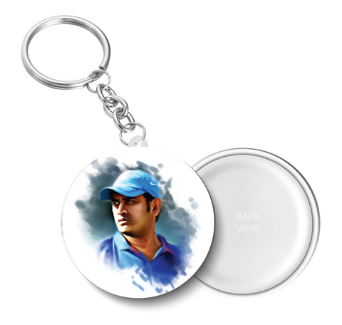 MS Dhoni Key Chain