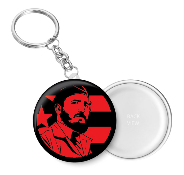 Fidel Castro Key Chain