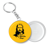 Jesus Christ Always with You Key Chain