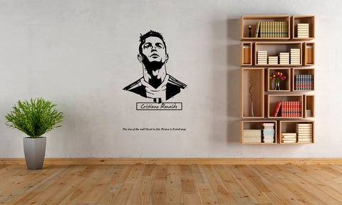Cristiano Ronaldo l Foot ball I Portugal  I Wall Decal