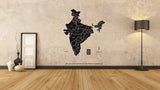 India Map Wall Decal